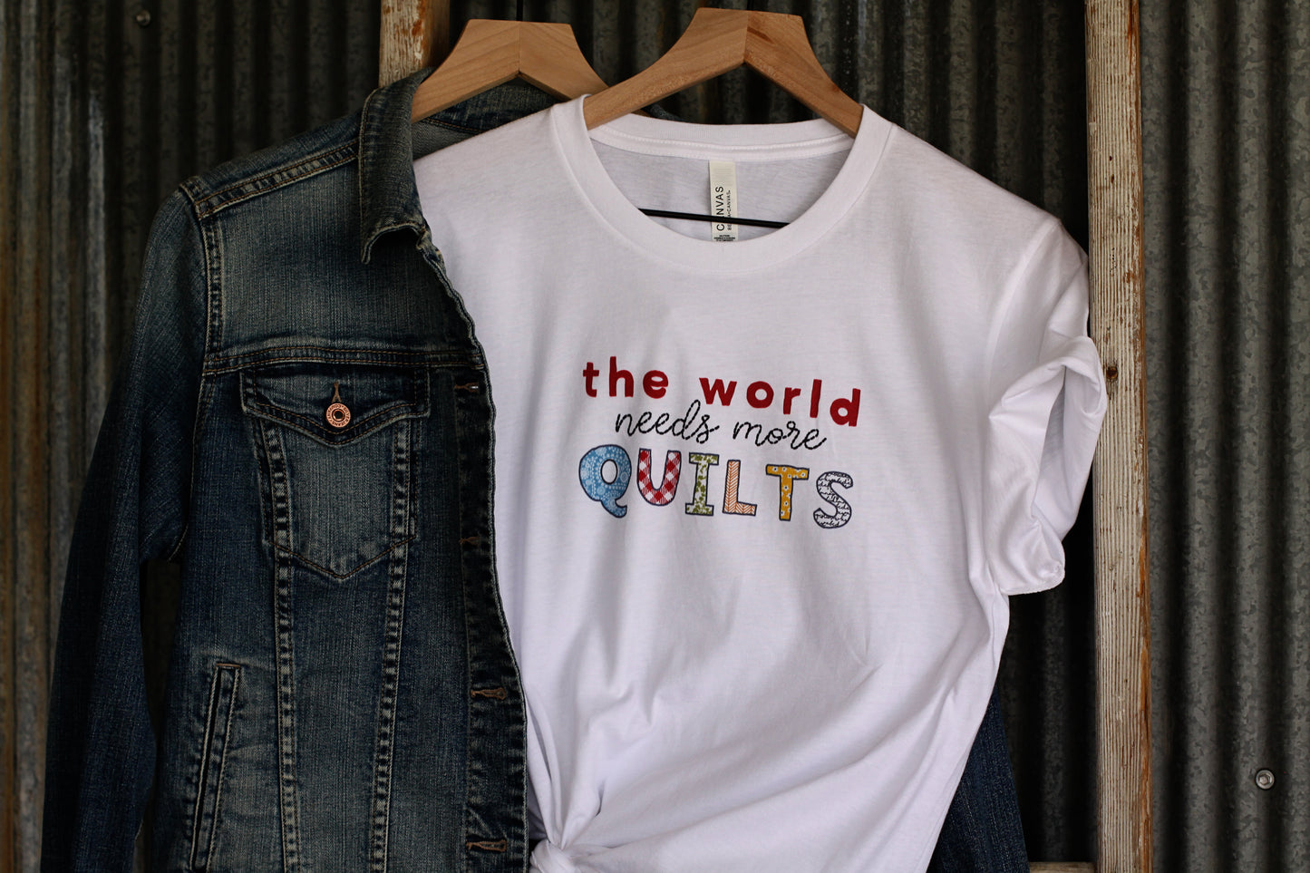 The World Needs More Quilts Tee