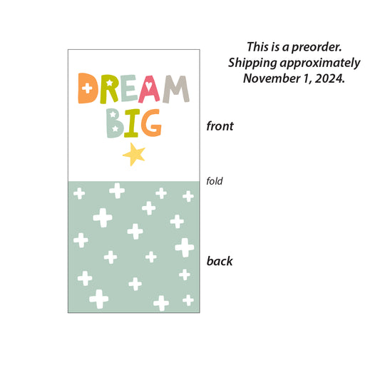 Dream Big Woven Labels