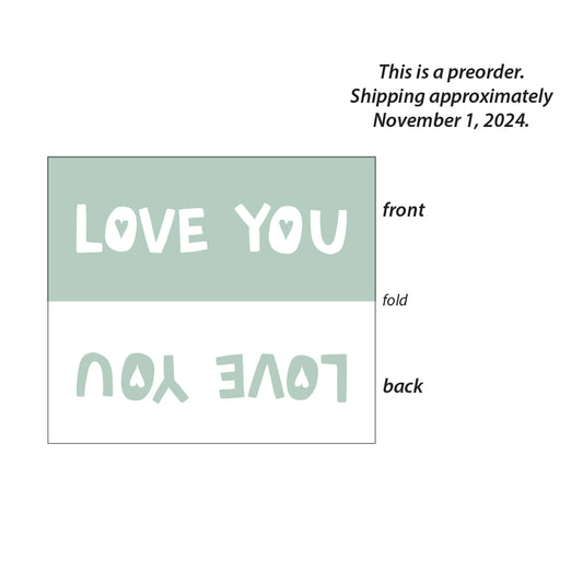 Love You Woven Labels