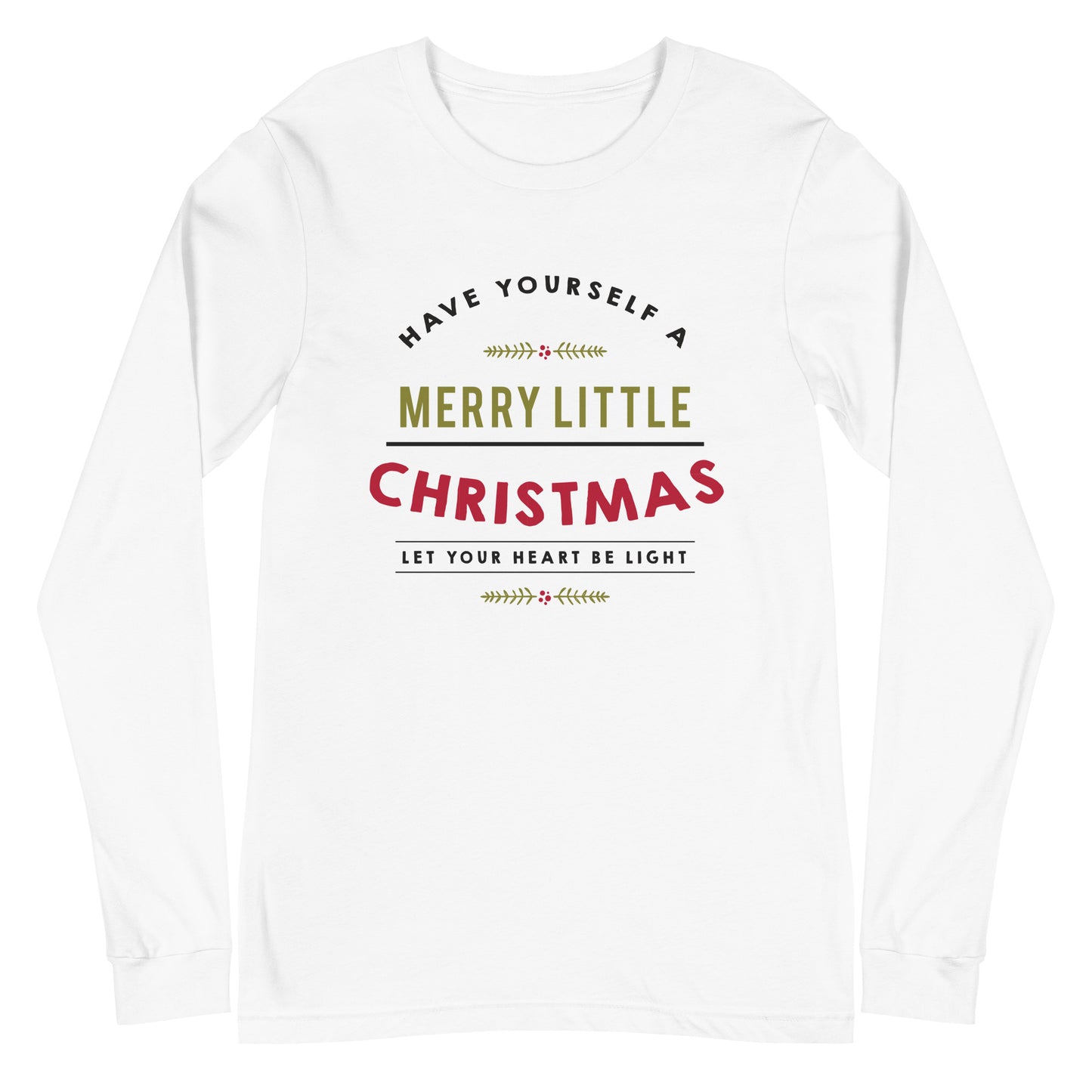 Merry Little Christmas Long Sleeve Tee